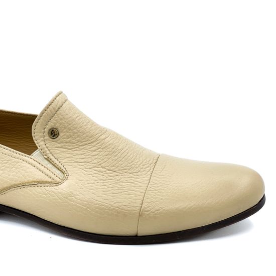 Туфли Giampieronicola бежевые кожаные - фото 6, 