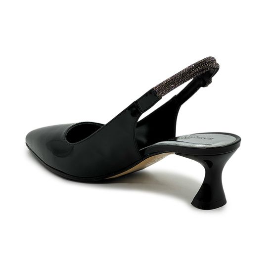 Туфли летние Ilasio Renzoni черные лакированные - фото 3, 8507 IR NERO