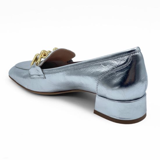Туфли Tiffi кожаные серебряного цвета - фото 3, TF30/30 TI ARGENTO
