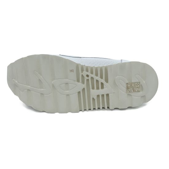 Лоферы Tuffoni белые кожаные - фото 4, 5223024LL TUF