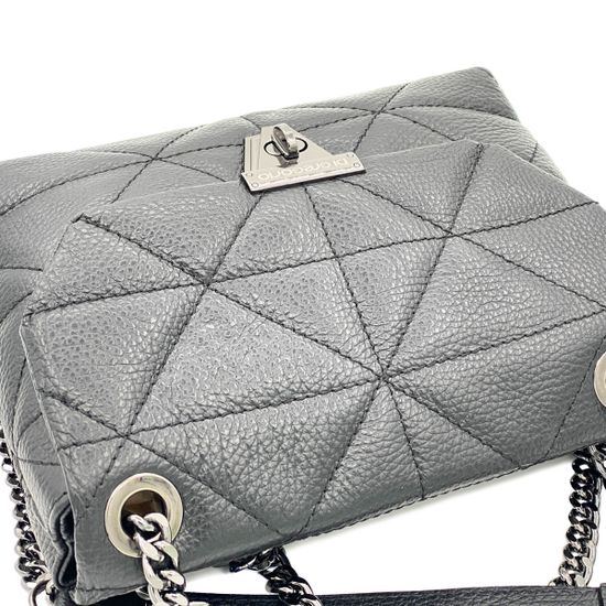 Сумка Di Gregorio черная кожаная - фото 5, 