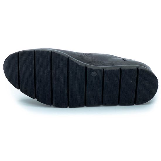 Ботинки Lab Milano черные кожаные МЕХ - фото 4, 