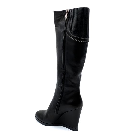 Сапоги Loriblu черные кожаные демисезонные - фото 3, 5IR19276RZ LB