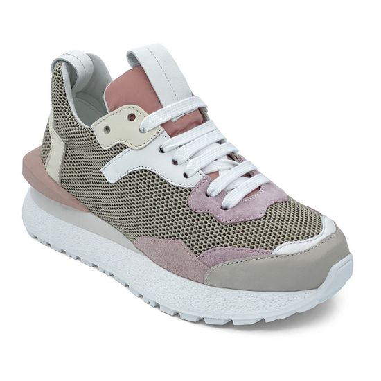 Кроссовки MIMMU серые замша-текстиль N5 - фото 2, F937K5 MIM N5