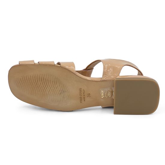 Сандалии MIMMU розовые кожаные лакированные - фото 4, F023K2 MIM ROSA