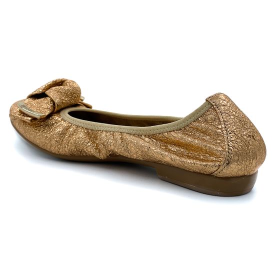 Балетки женские Renzi золотые - фото 3, R563001D RZ