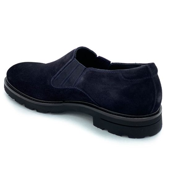 Ботинки Giampieronicola синие замшевые демисезонные - фото 3, 