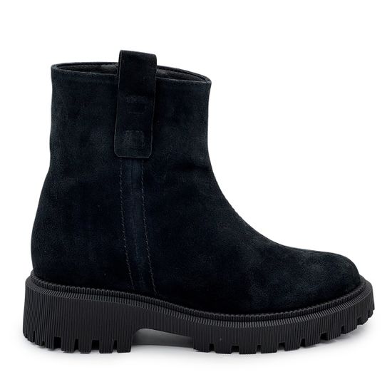 Ботинки CV COVER замшевые на шерсти черные - фото 1, 708-225-3 COV