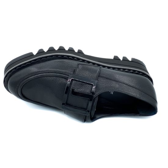 Полуботинки Jeannot черные кожаные демисезонные - фото 5, HJ542F JN NERO