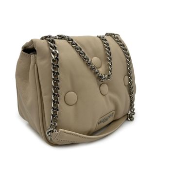 Сумка Renato Angi бежевая кожаная - фото 2, 3203611 RA BEIGE