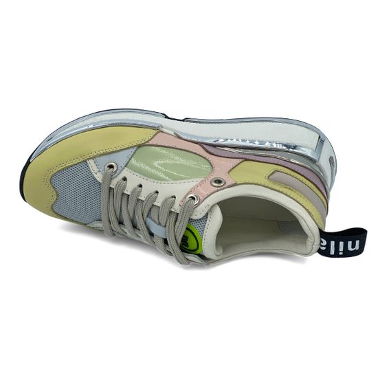 Кроссовки NILA NILA демисезонные мультиколор кожаные/замшевые - фото 5, NO5816 NIL MULTICOLOR