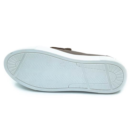 Лоферы Cover бежевые кожаные - фото 4, 