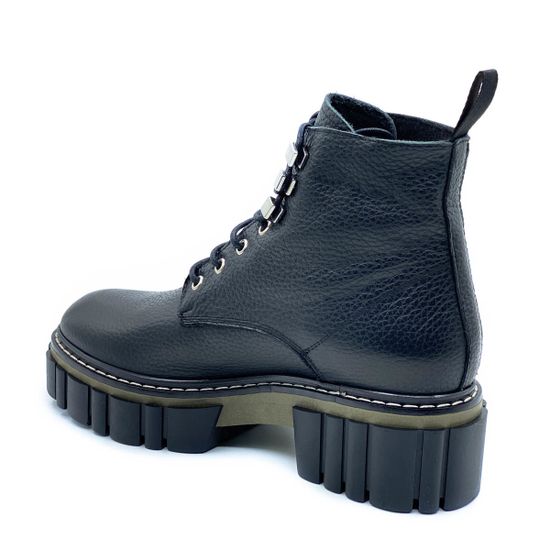 Ботинки Mimmu черные кожаные Байка - фото 3, E502E7 MIM NAPPA