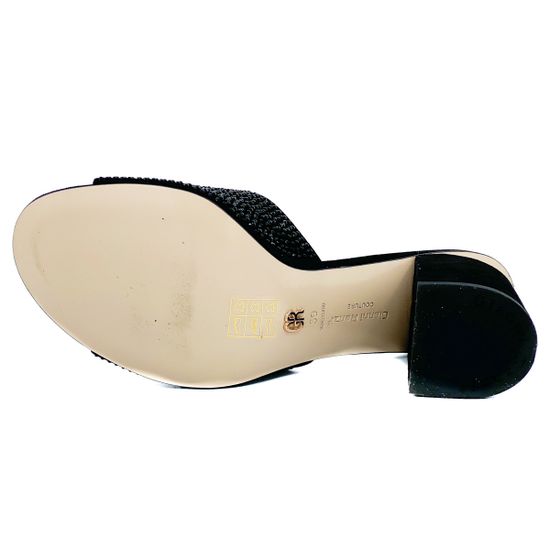 Сабо Gianni Renzi  черные замшевые - фото 4, RA1060A GR