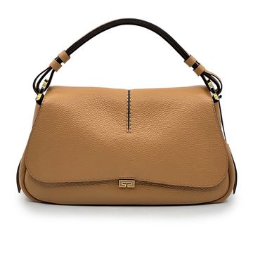 Сумка Loristella бежевая кожаная - фото 1, 2947 LS BEIGE