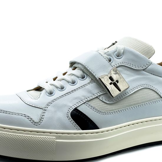 Кеды мужские Cesare Paciotti 4US белые - фото 6, 