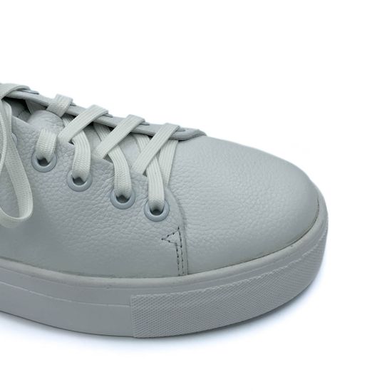 Кеды Cover белые кожаные - фото 6, 