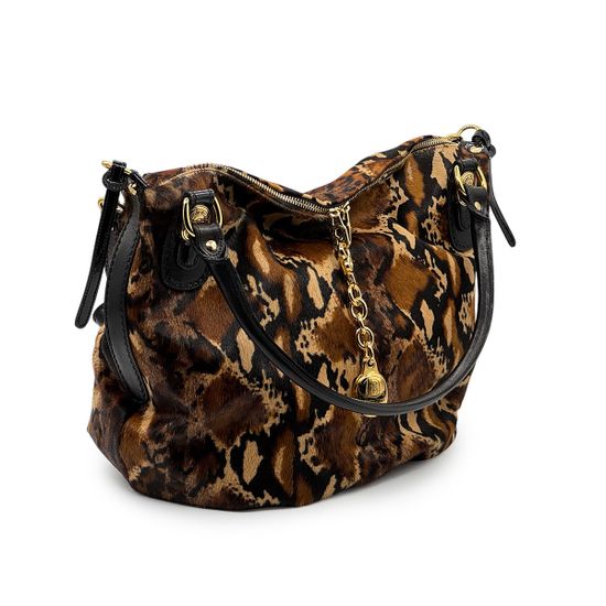 Сумка Marino Orlandi пони принт &quot;леопард&quot; - фото 2, 3726 MO LEO