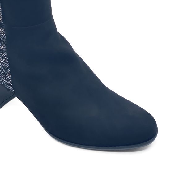 Сапоги Ilasio Renzoni черные замшевые на меху - фото 5, 5253 IR NERO