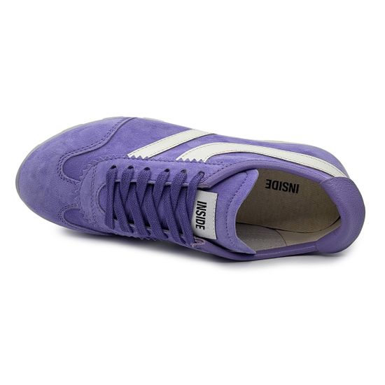Кроссовки INSIDE фиолетовые замшевые - фото 5, C924С1 INS VIOLA