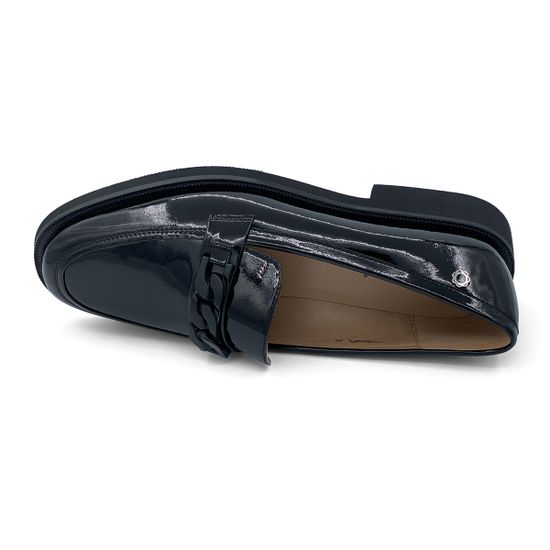 Лоферы Tuffoni черные из лакированной кожи - фото 5, 