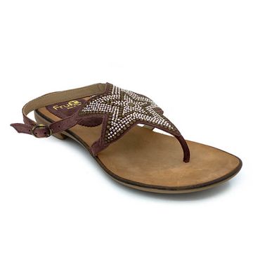 Босоножки Fru.it коричневые кожаные - фото 2, 9473 FR