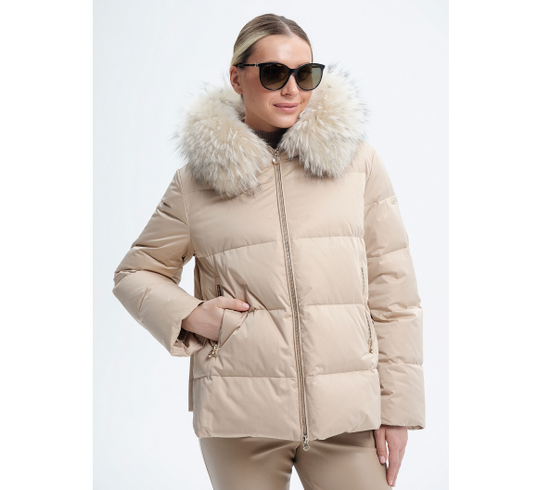Пуховик Tuffoni светло-бежевый, 7725067D TUF CHIARO BEIGE