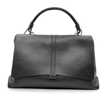 Сумка Loristella черная кожаная - фото 1, 2735A LS NERO