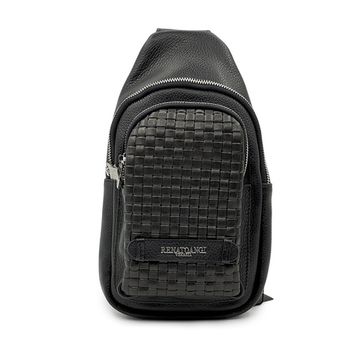 Рюкзак Renato Angi черный из плетеной кожи - фото 1, 3451317 RA NERO