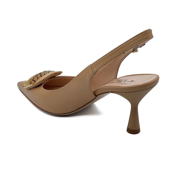 Туфли летние TiffI кожаные бежевые LEGNO - фото 3, G50/70G TI LEGNO