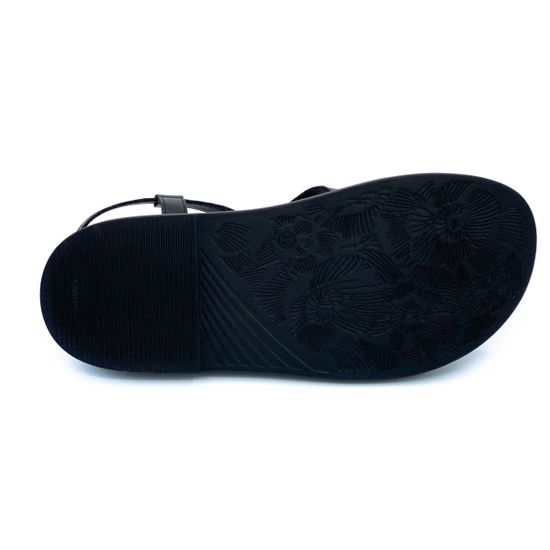 Босоножки Cover черные кожаные - фото 4, 1621-2 COV