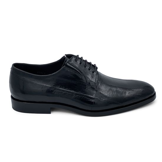 Туфли Bruno Antolini черные кожа угря демисезонные - фото 1, 92642 BA NERO