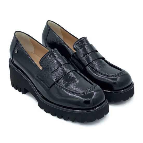 Лоферы Kelton черные наплак - фото 7, AG1314 KEL