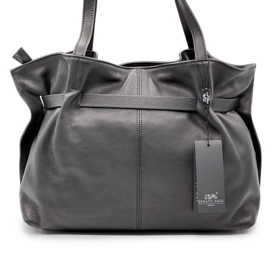 Сумка женская Renato Angi черная кожаная - фото 3, 3505981 RA NERO