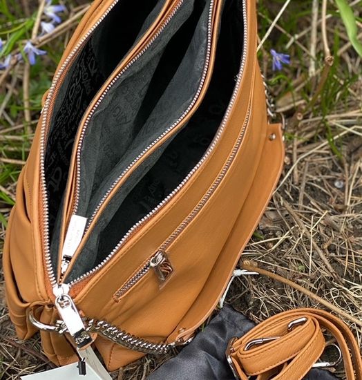 Сумка Renato Angi рыжая кожаная плетеная - фото 10, 2703581 RA MORO