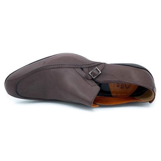Туфли Ernesto Dolani коричневые кожаные - фото 5, 