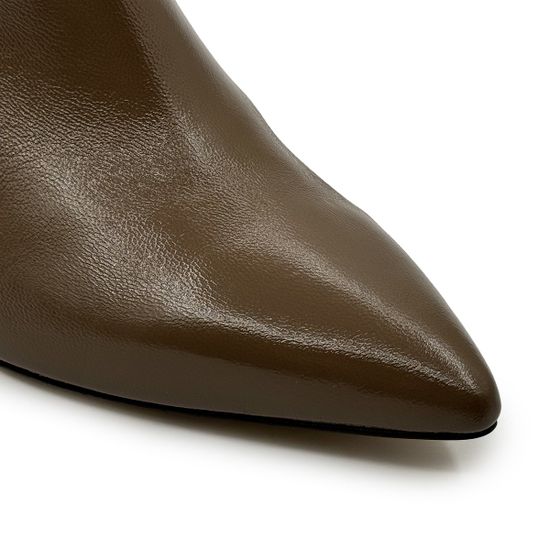 Сапоги Tiffi бежевые кожаные демисезонные - фото 5, N829/50T TI BEIGE