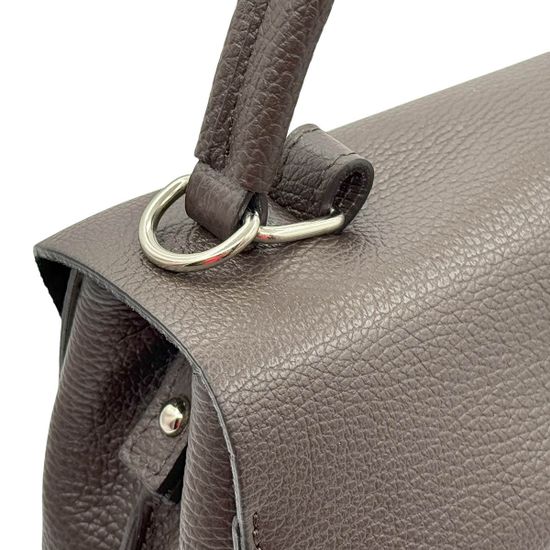 Сумка Renato Angi коричневая кожаная - фото 5, 3452801 RA MORO