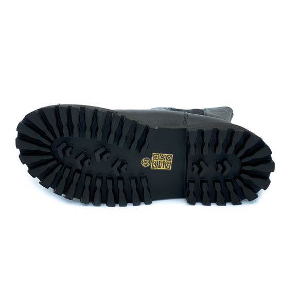 Ботинки Marcelo Lopez черные кожаные демисезонные - фото 4, TR2002 ML