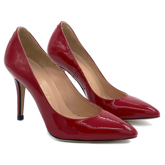 Туфли Ilian Fossa красные из лакированной кожи - фото 6, 