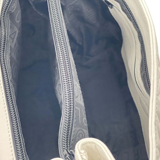 Сумка Marino Orlandi белая кожаная - фото 5, 