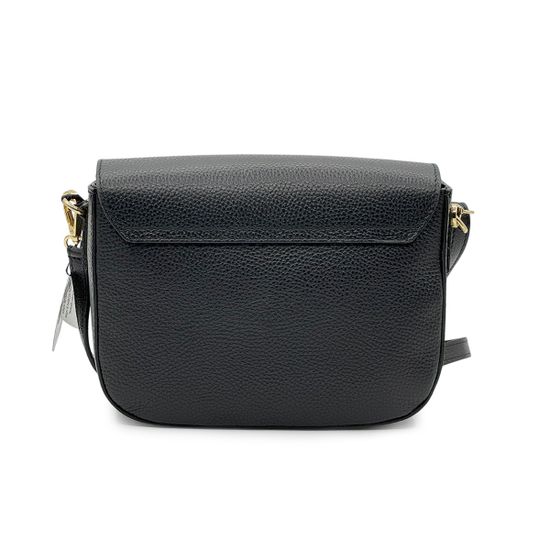 Сумка кросс-боди MOT-CLE кожаная черная - фото 3, VNT MOT NERO