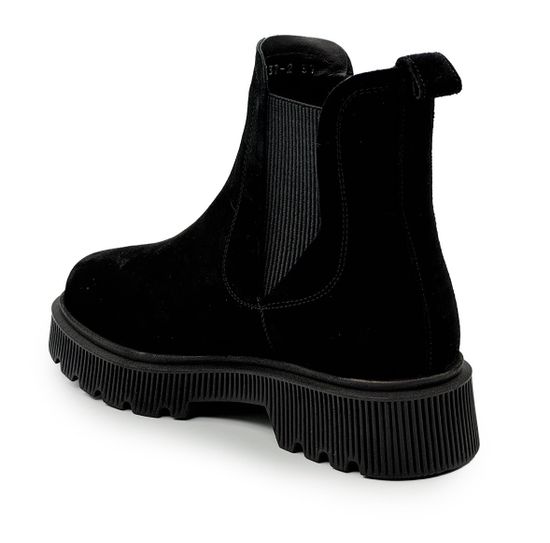 Ботинки челси CV COVER черные замшевые на шерсти - фото 2, 365637-3 COV