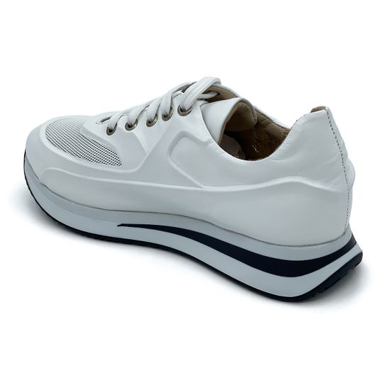 Кроссовки Tuffoni белые кожаные - фото 3, 5223018LL TUF