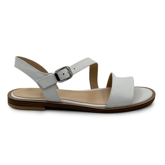 Босоножки CV COVER белые кожаные - фото 1, 1035-3 COV BIANCO