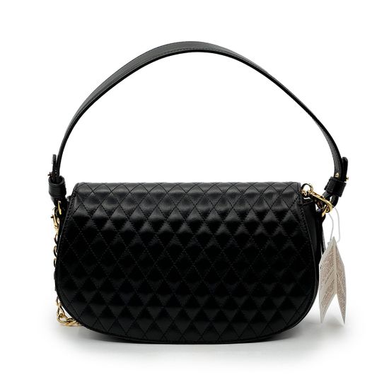 Сумка Valentino Orlandi черная кожаная - фото 3, 7215 VO NERO