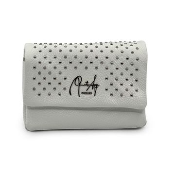 Сумка кросс-боди Renato Angi белая кожаная - фото 1, 3256101 RA BIANCO