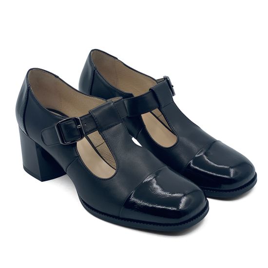 Туфли летние CV COVER наплак/кожа черная - фото 7, 194521 COV LAK NERO