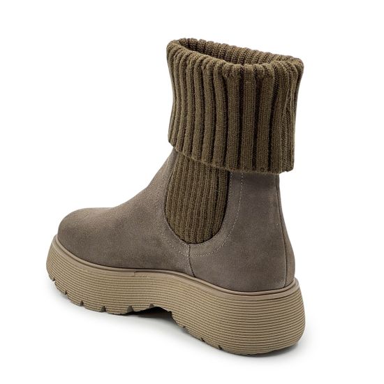 Ботинки KELTON замша/текстиль светло-серые на байке - фото 3, AG1730L KEL TORBA2026