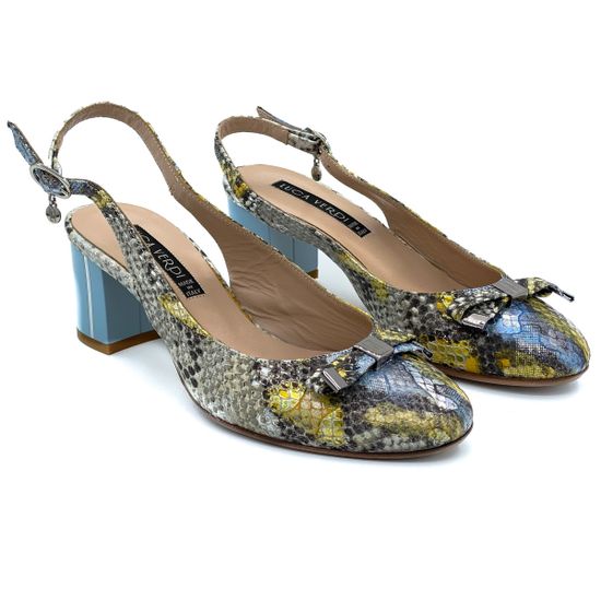 Босоножки Luca Verdi серые/мультиколор - фото 7, 